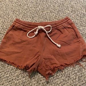 Terracotta Aerie Boat Shorts